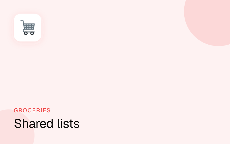 Grocery Lists